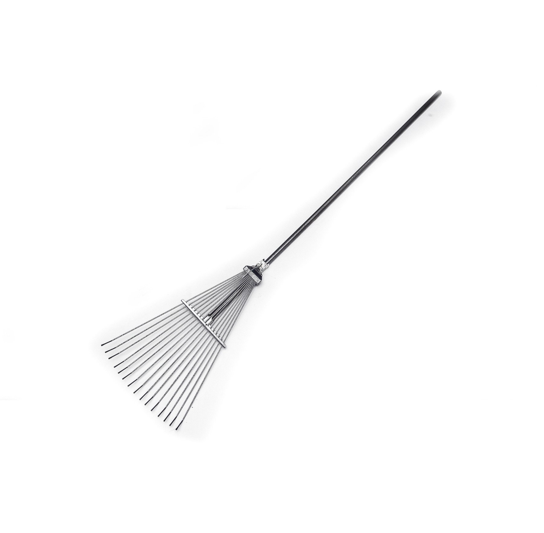 VIROK Граблі тип "віяло" дротяні з держаком, розсувні (молоткове пофарбування) | 12V210