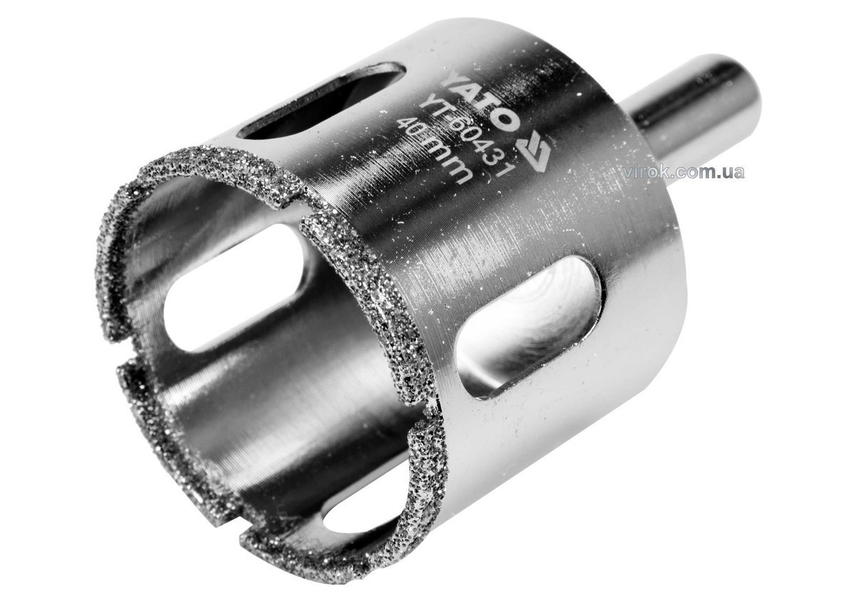 YATO Свердло по гресу і кераміці YATO, Ø= 40 мм, при сухому і мокрому режимах  | YT-60431