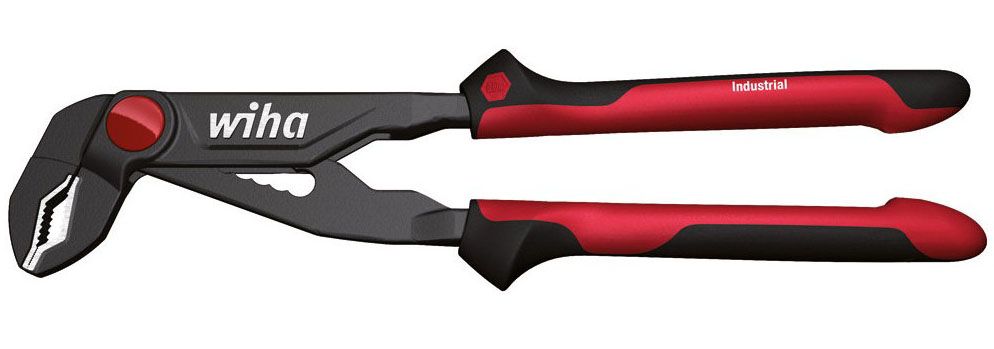 Wiha W36041 Клещи для водяных насосов, Industrial 300 мм, с кнопкой регулирования