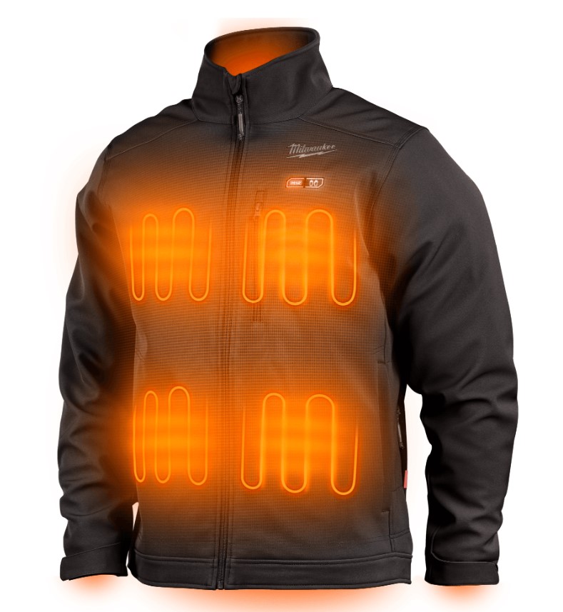 MILWAUKEE Куртка з підігрівом, M12 HJBL5-0(XL), чорна (розмір XL) | 4933478970