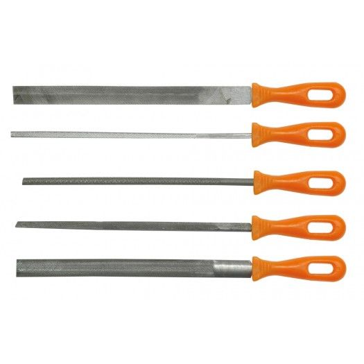 VOREL Напильники в наборе 5шт.-200мм 25150