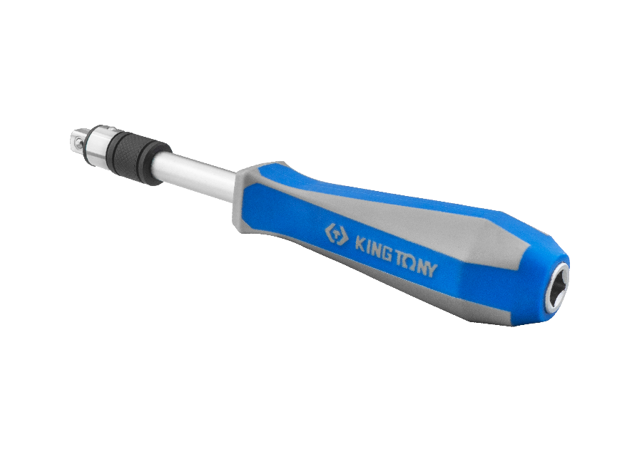 KING TONY Отвертка - вороток 1/4" c фиксатором | 2176DF