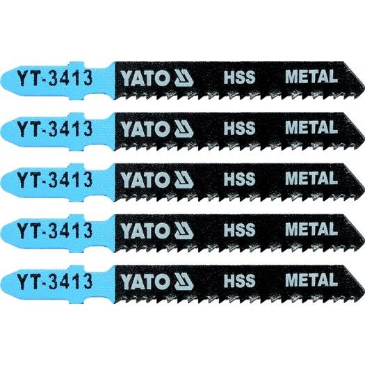 YATO Полотна для электроло.(металл) 12TPI 5пр YT-3413