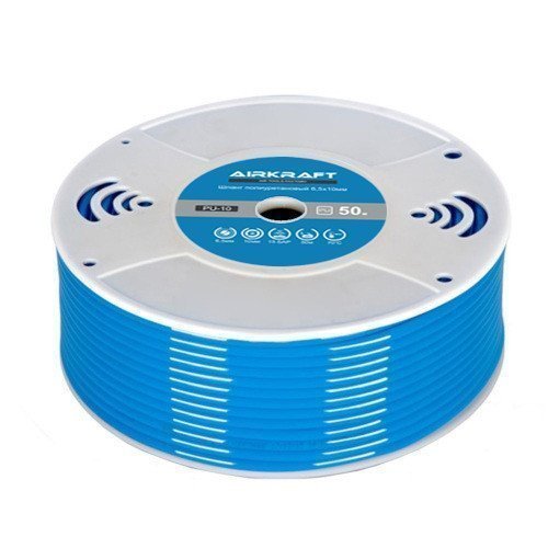 Шланг полиуретановый в бухте 50м 8x12мм AIRKRAFT PU12