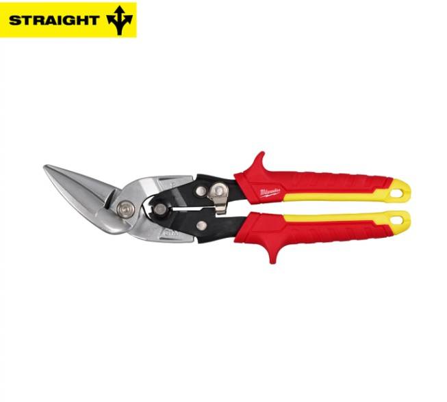 MILWAUKEE Ножиці по металу офсетні під кутом 45 град. (прямий різ)