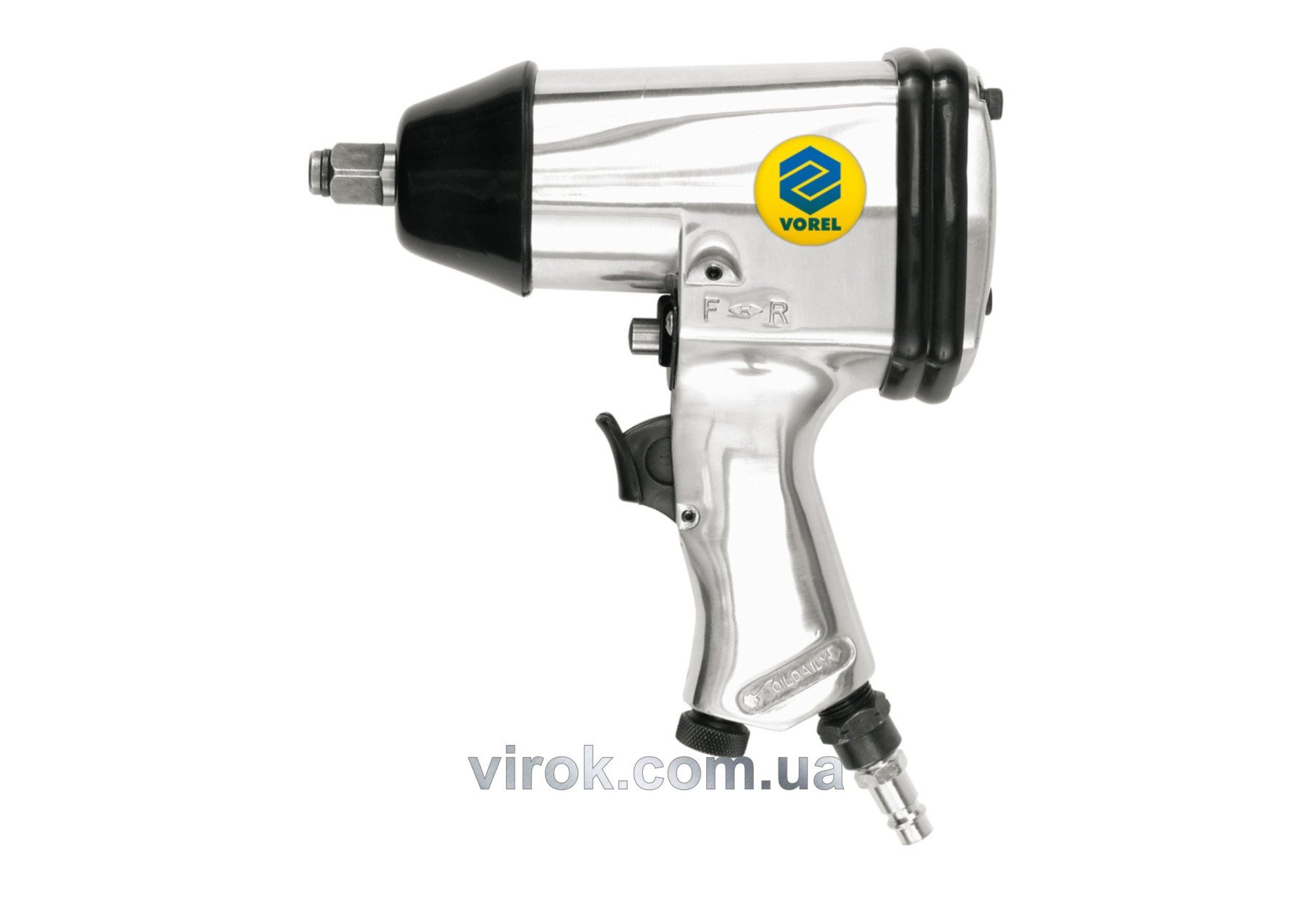 VOREL Гайковерт пневматичний : квадрат 1/2", F= 310Nm  | 81100