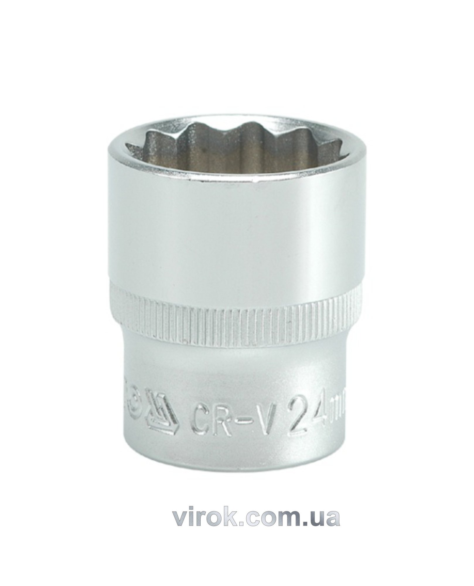 YATO Головка торцева 12-гранна YATO : квадрат 1/2", М= 24 мм, L= 38 мм  | YT-1286