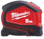 MILWAUKEE Рулетка метрична AUTOLOCK , 8м (25мм) | 4932464664