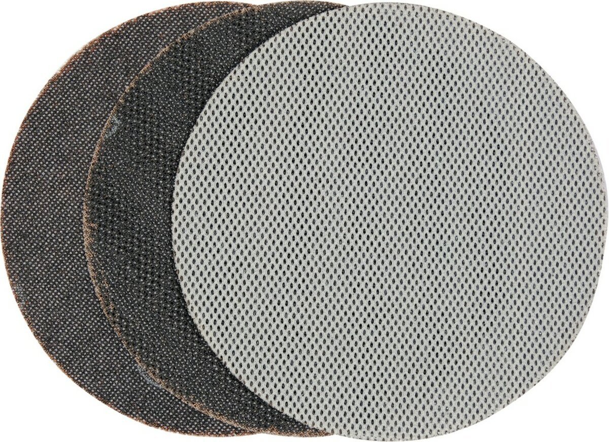 YATO Диск шліфувальний на липучці YATO : Ø= 225 мм. G180, з абразивної сітки для штукатурки, 3 шт  |