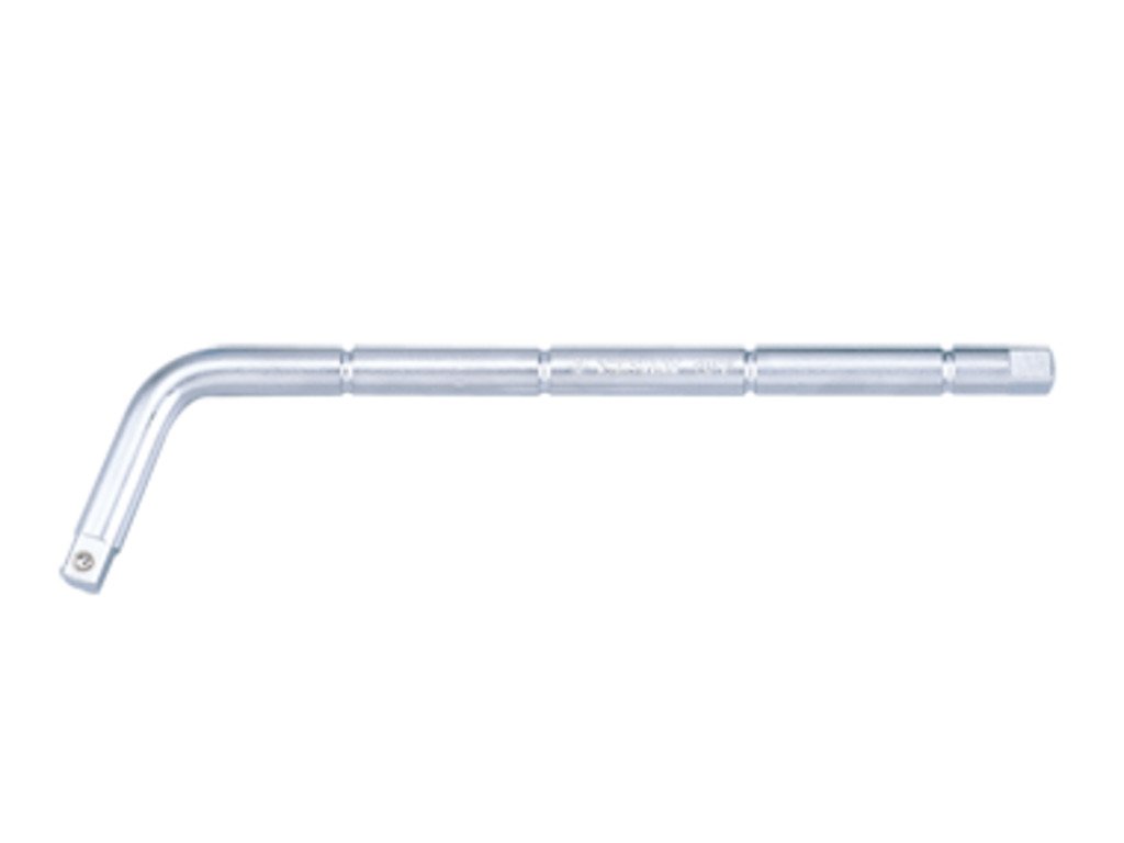 KING TONY Вороток 1/2" Г-образный 315мм 105 град. под удлинит. | 4583-12R