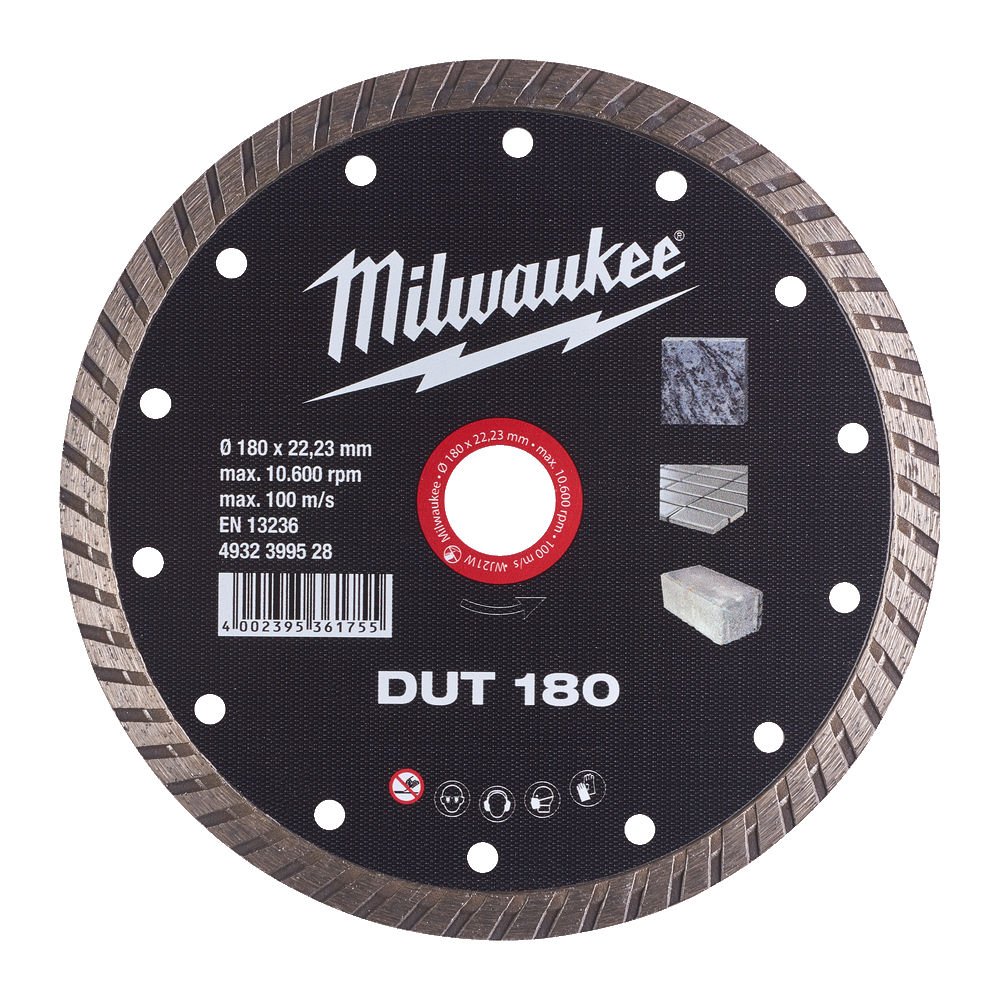 MILWAUKEE Алмазный диск DUT 180 (1 шт) | 4932399528