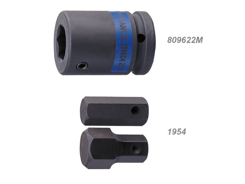 KING TONY Бита ударная HEX 22H*27H*54.5mmL | 195427H