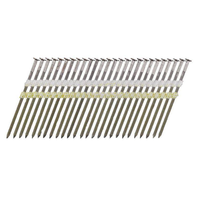 MILWAUKEE Цвяхи гальванізовані з кільцевою накаткою та напівкруглою головкою 7,4x2,8/80мм RS для M18