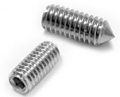 Винт нержавеющий установочный с коническим концом DIN 914