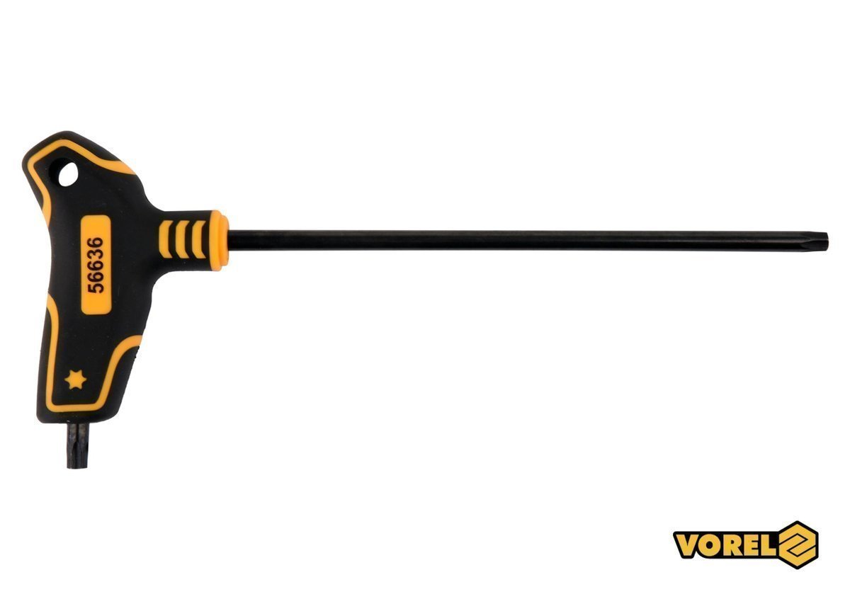 VOREL Ключ TORX : тип "Т", Т40 x 200 x 111 мм, Cr-V 6150  | 56636