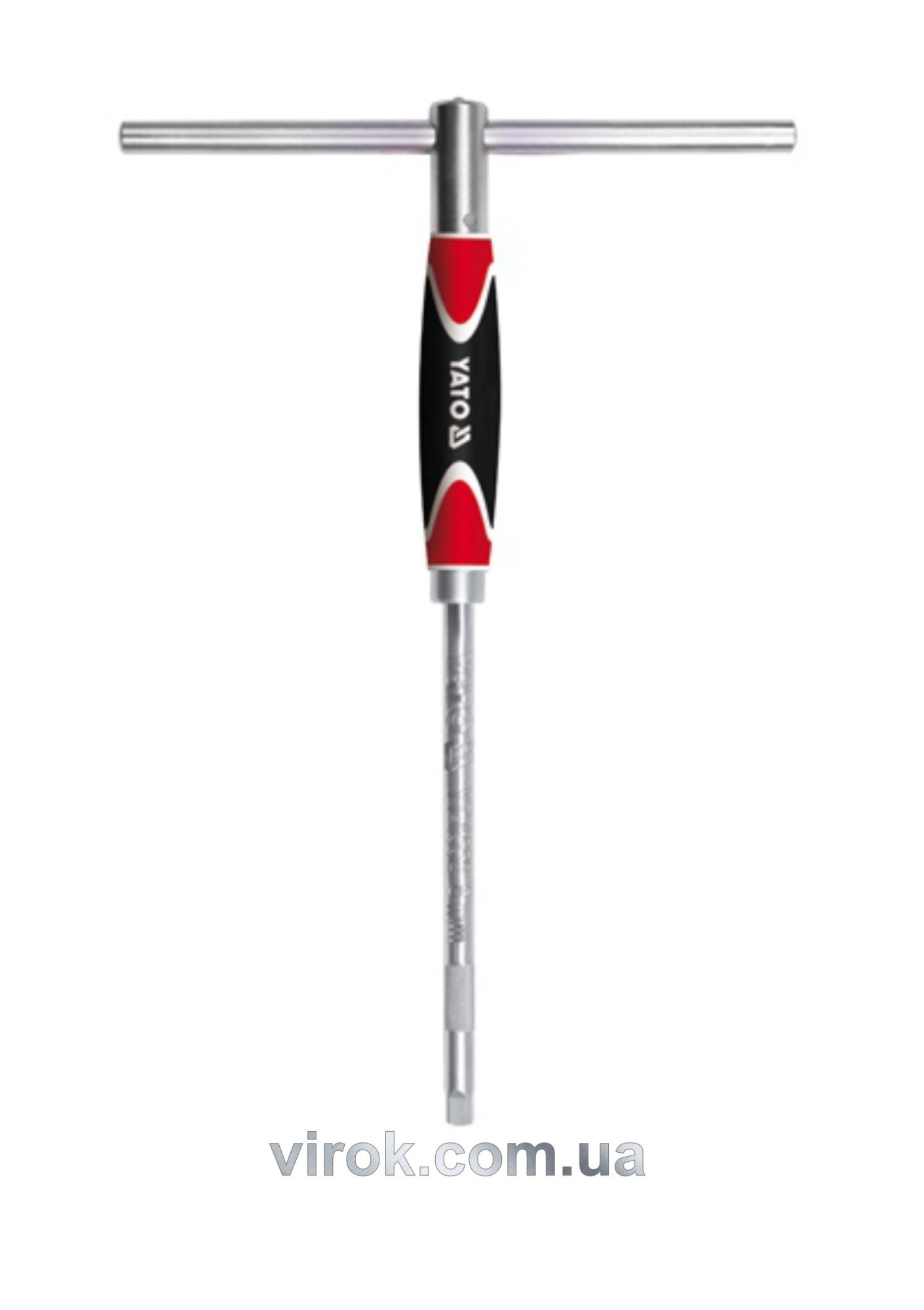 YATO Вороток до торцевих головок YATO : тип "T", з квадратом- 3/8", L=310 мм  | YT-1566