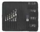 Heller Набор QuickBIT сверла по дереву и биты с посад.1 / 4 "+ магн. Держатель, 20 шт; чехол