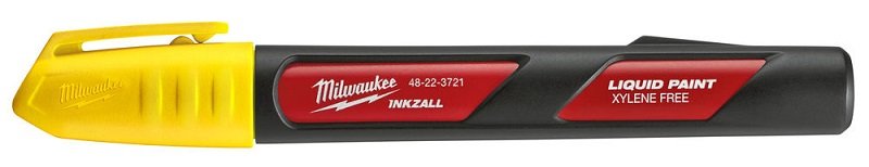 MILWAUKEE Маркер на основі рідкої фарби InkZAll , жовтий | 48223721