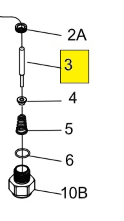 KING TONY Плунжер клапана дросселя для 338хх-180 | 33812-A03