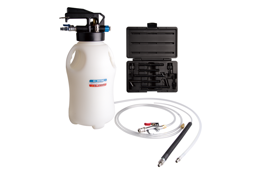 KING TONY Приспособление для перекачивания масла и технических жидкостей 10л | 9TV13-100