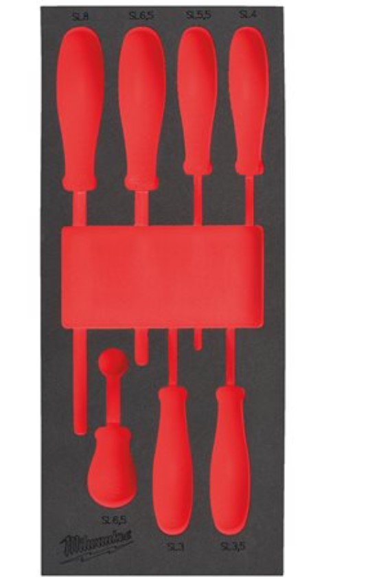 MILWAUKEE Ложемент для викруток SL (7шт) | 4932493673