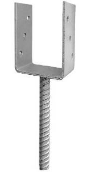 Крепление LB-5(200 мм) 150х60х125х5 мм уп. 10 шт.