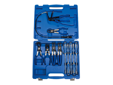 KING TONY Набор клещей для хомутов 11 пр. 9AA01 | 9AA01