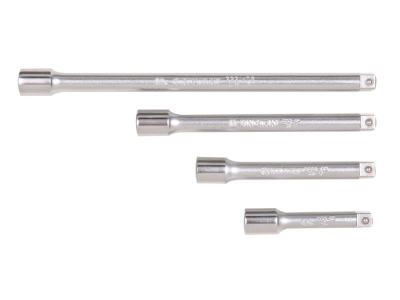 KING TONY Набор удлинителей 1/4" 4 ед (в чехле) | 2104PR