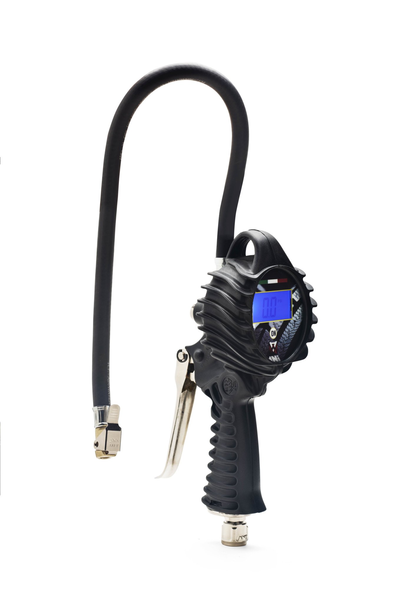 ANI Spa Пистолет для накачки шин електронный 25, манометр D=80мм | AH1703603A