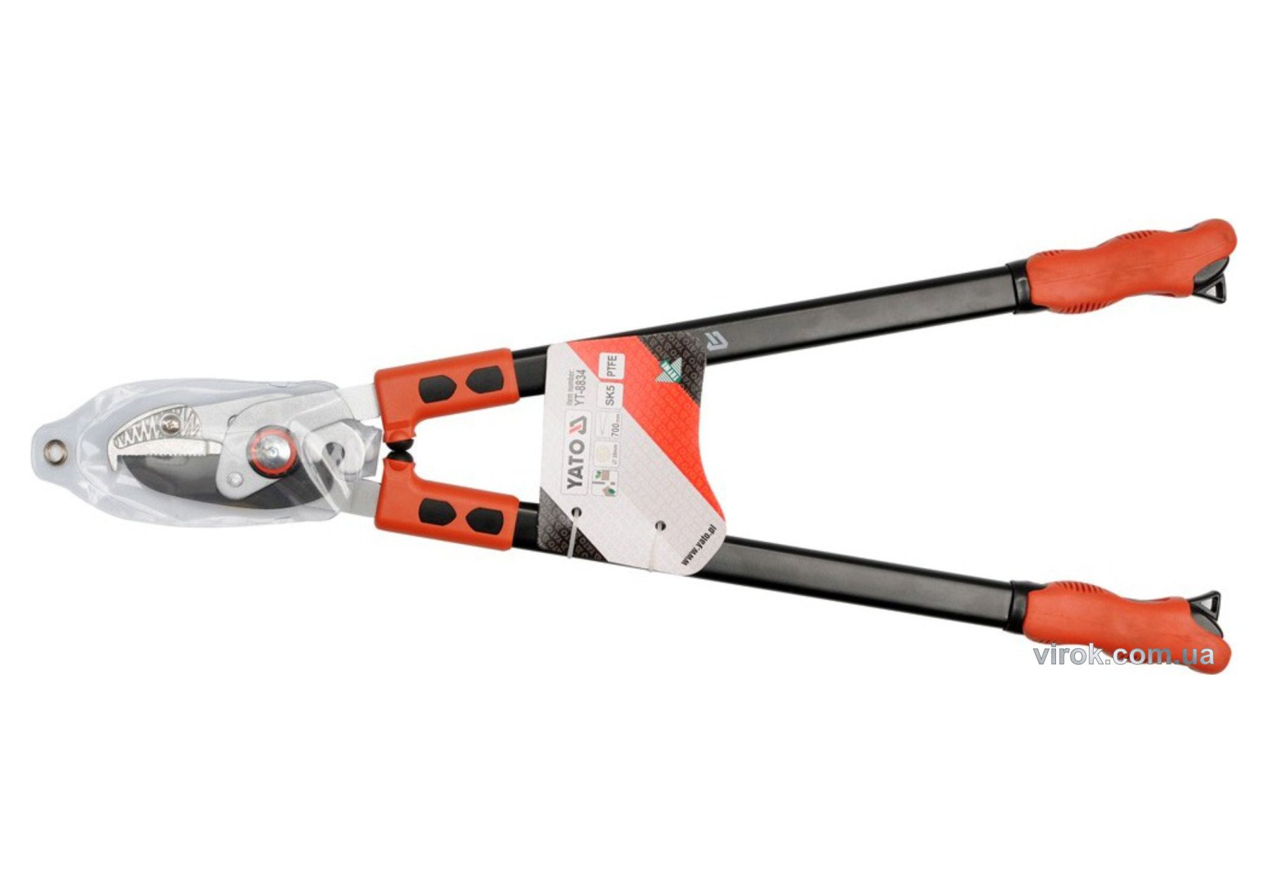 YATO Сікатор YATO : Посилені ручки , L= 700 мм, Ø= 35 мм  | YT-8834