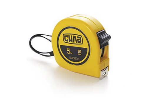 Рулетка Стандарт 5м*19мм СИЛА