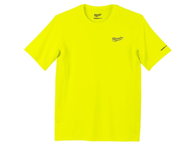 MILWAUKEE Футболка WWSS дихаюча з коротким рукавом, жовта, розмір M | 4932493074