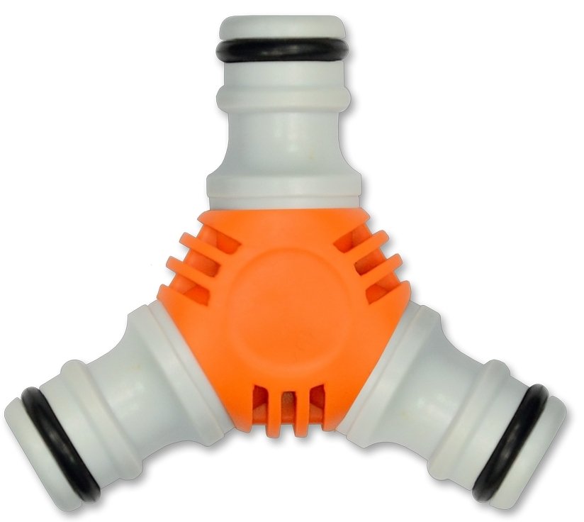 72-542 Трійник пластиковий, 3/4", 1/2", Verano Maestro | Verano Maestro