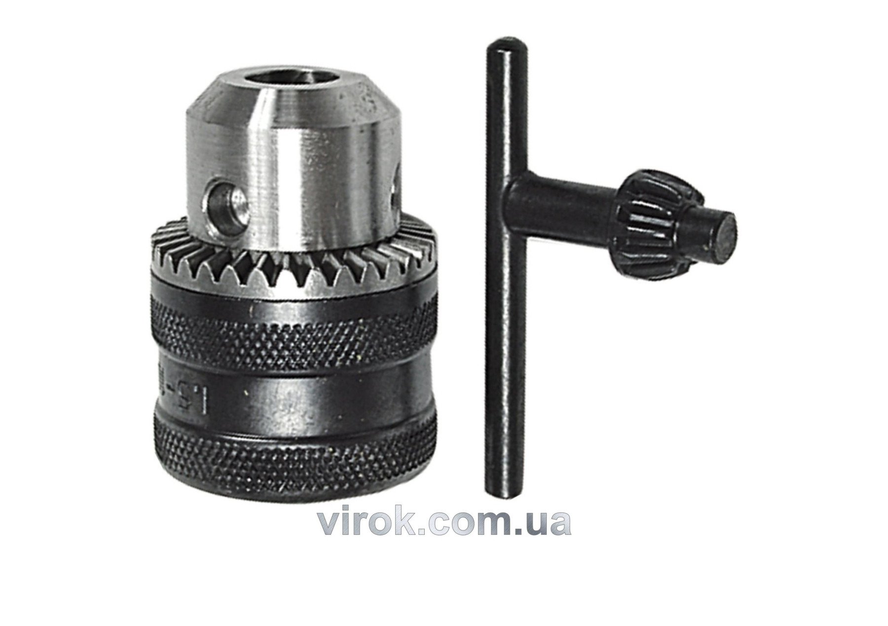 VOREL Патрон для дриля з ключовим затисканням Ø-1,5-13мм, 1/2"  | 79630