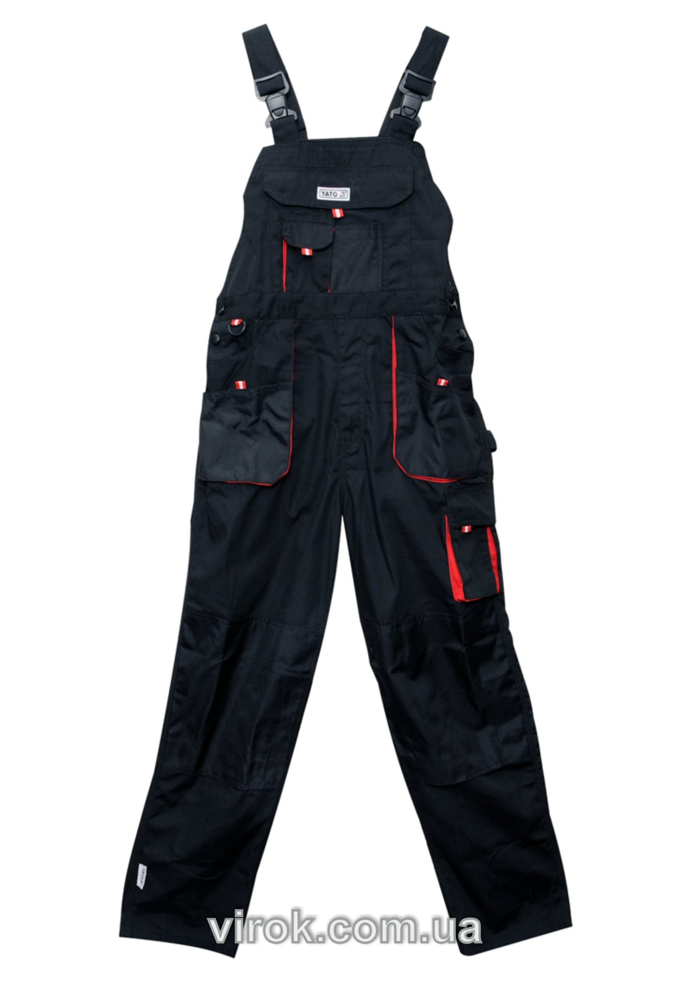 YATO Комбінезон робочий YATO чорно-черв., розм. XL  | YT-8033