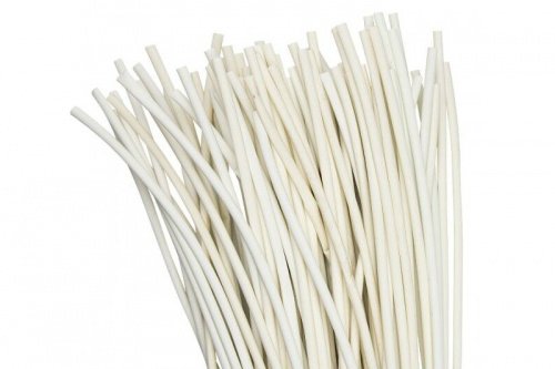 Термоусаживаемая трубка 8мм белая (пак. 1мx30шт) APRO