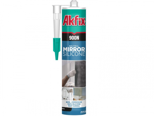 Силикон нейтральный для зеркал 900N 280мл / 340гр Akfix