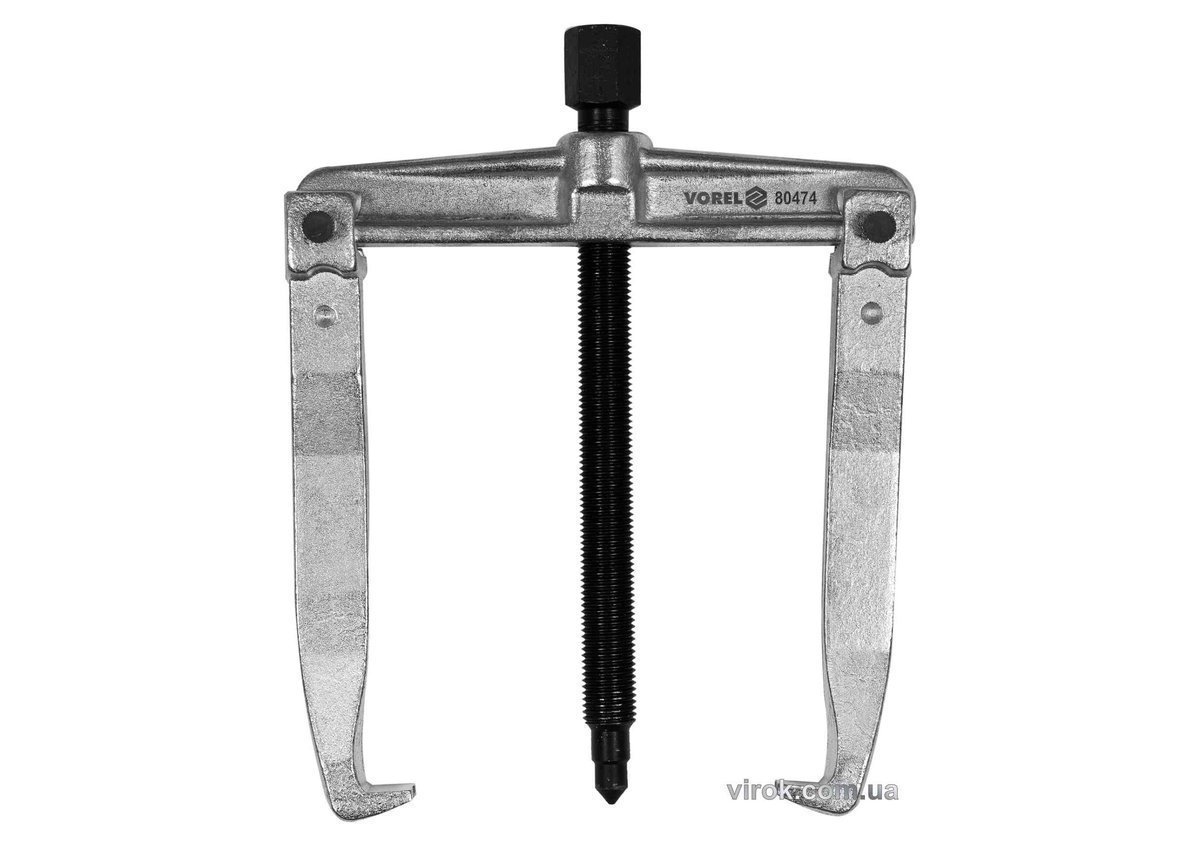 VOREL Знімач підшипників 2-лапковий : 200 мм, Ø= 22 мм  | 80474