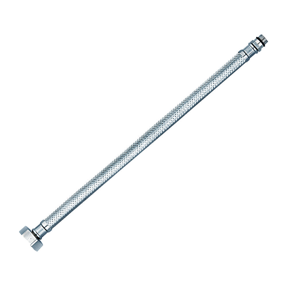 Підводка води в нерж.обплет. до змішувача d8 х12мм, L=300мм, 1/2, М10 зовн./внутр.кор Double-lin