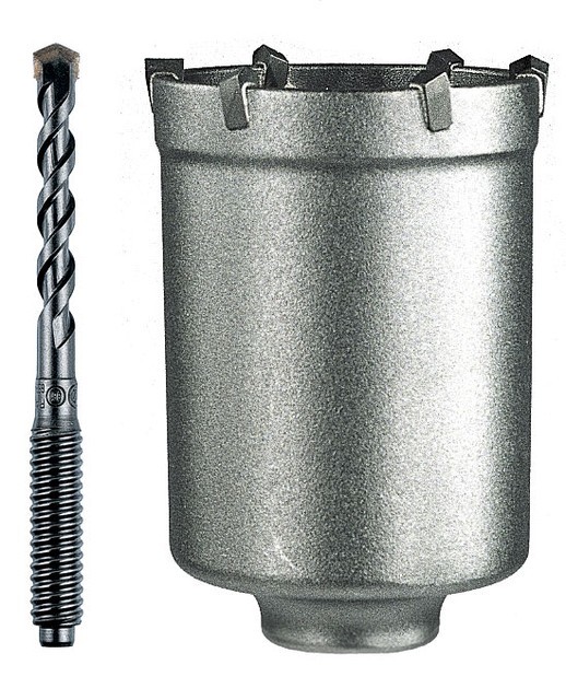 Heller Коронка пустотелый бурильная твердосплавная 90 мм; бетон, клинкер, камень, кирпич