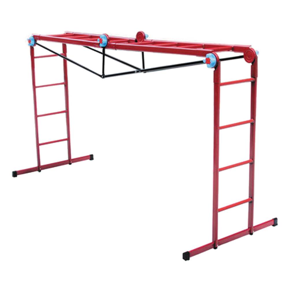 Драбина металева трансформер, 3 сходинки х 4 секції Україна | 70-141