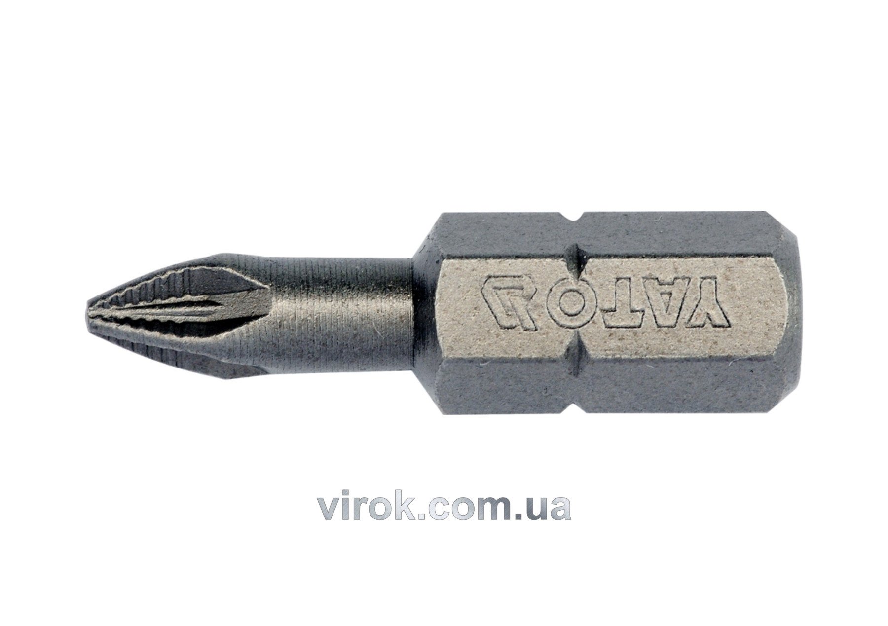 YATO Насадка викруткова YATO : "Pozidriv" РZ1 x 25 мм. HEX 1/4". 10 (Уп/Шт.)  | YT-04702