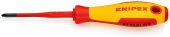 KNIPEX Отвертка (тонкая) PlusMinus 98 24 02 SLS | 98 24 02 SLS