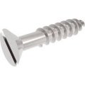 Шуруп по дереву нержавеющий с потайной головкой, прямой шлиц. DIN 97