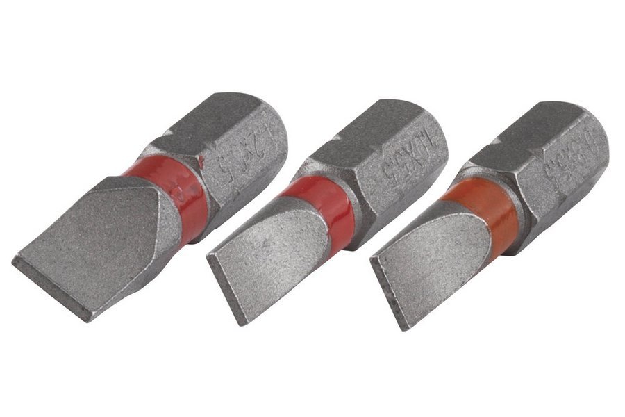 Wolfcraft насадки (3 шт.) 0,8 x 5,5 + 1,0 x 5,5 + 1,2 x 6,5 // 1338000