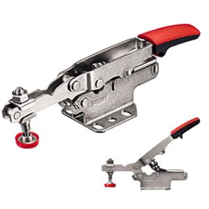 BESSEY Горизонтальный зажим с открытым плечом и горизонтальным основанием, захват 0-45 мм, 0,35 кг