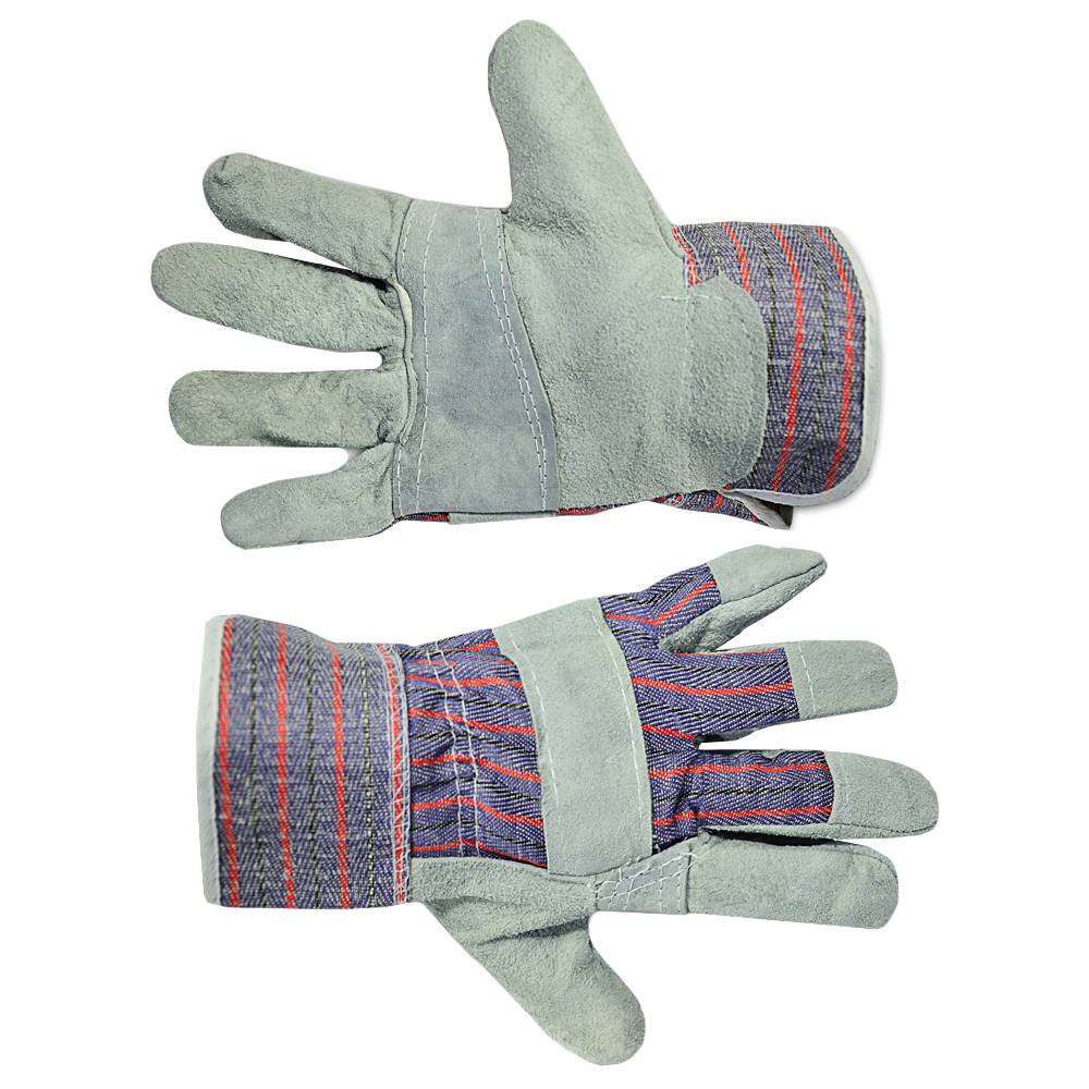 Рукавички робочі, замшеві сірі Technics Master | 16-150