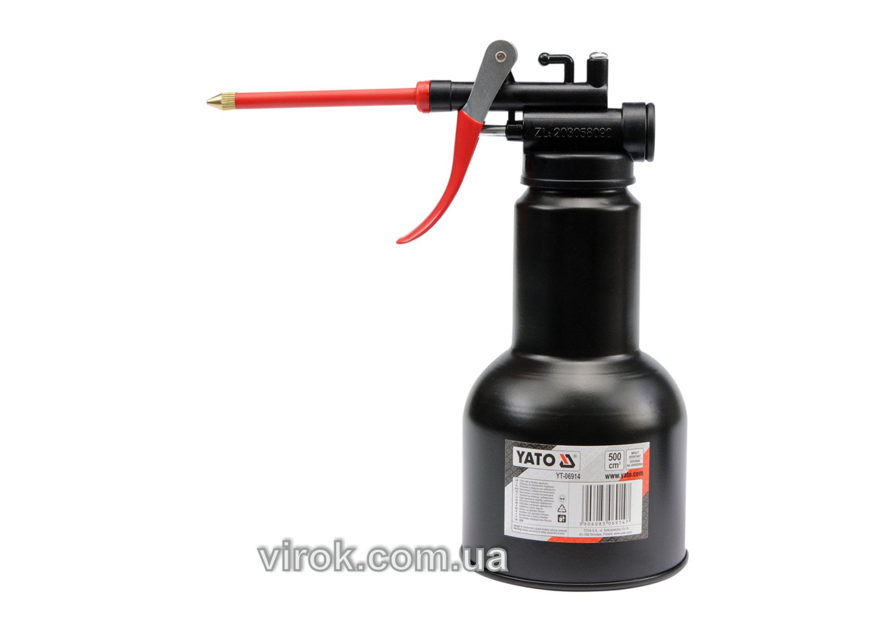 YATO Маслянка важільна YATO : гнучкий аплікатор, V= 500 см³  | YT-06914