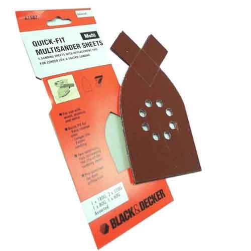 Набор шлифбумаги BLACK+DECKER A1587