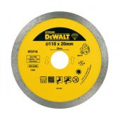 DeWalt DT3715 Круг алмазный d=110 мм, h сегмента 8 мм, для плиткореза DWC410